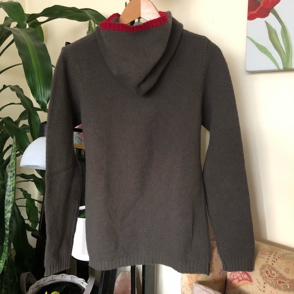 Sisley Wool Blend Hooded Sweater - Picture 2 of 4